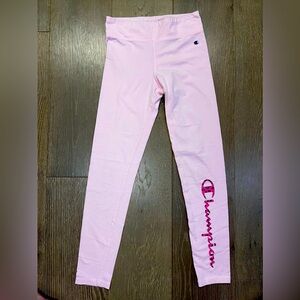 Girls Champion Pink Leggings